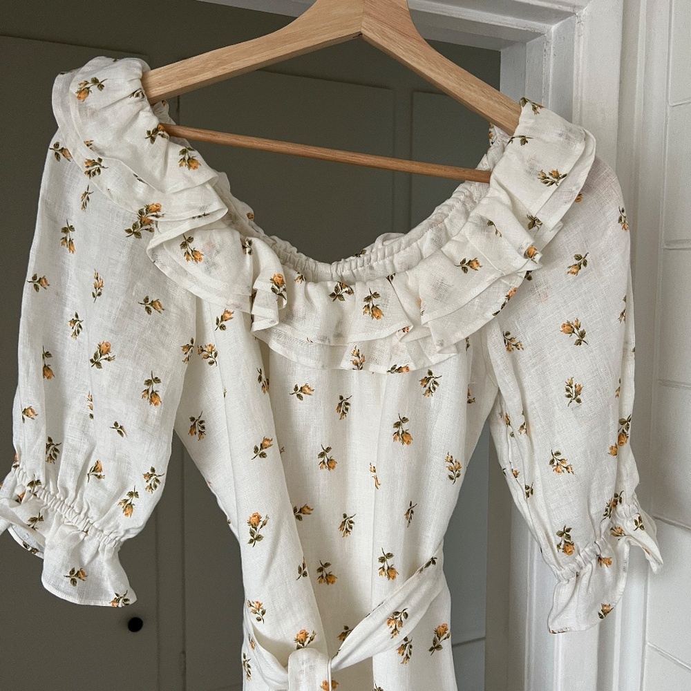 Reformation Rosebud Indio Dress Size Small